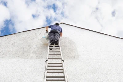 Peinture extérieure à l'Échelle-Saint-Aurin — façades et ravalement